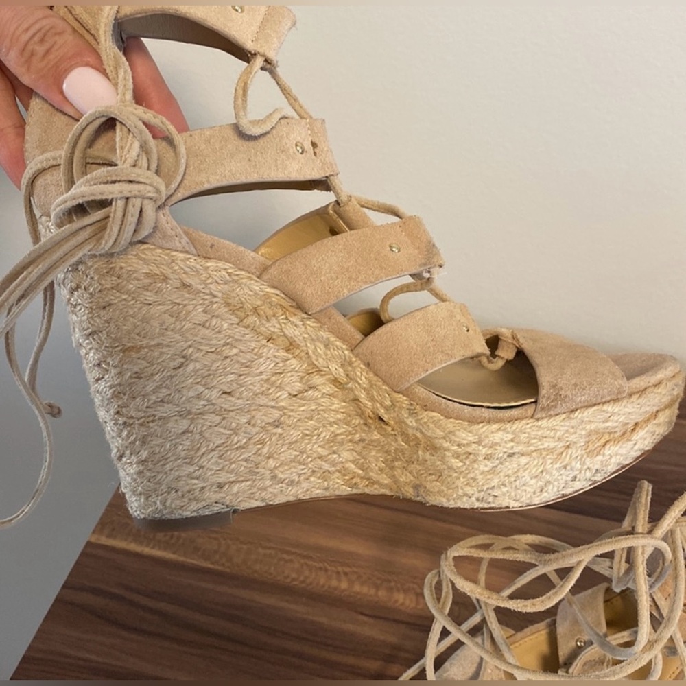 Michael Kors Tan Espadrille Sandals - Picture 12 of 13